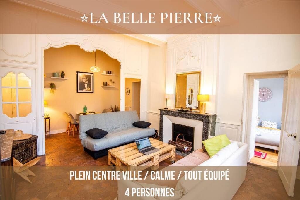 La Belle Pierre - Appartement De Charme Tres Calme En Coeur De Ville Auxerre Exterior photo
